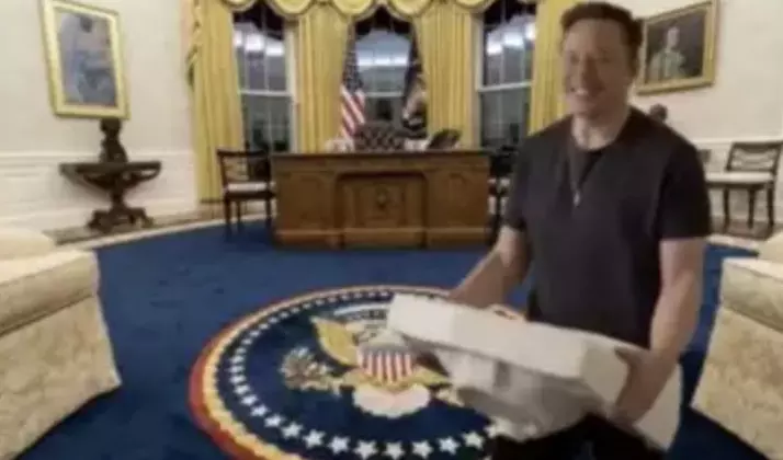 Let That Sink In: Elon Musk transforms infamous sink moment into White House meme