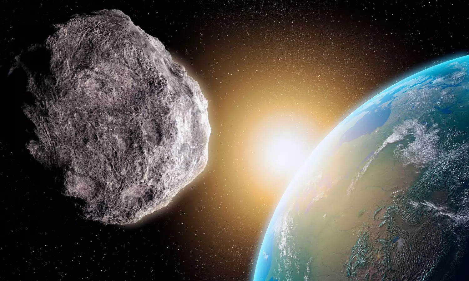 Asteroid Near Earth