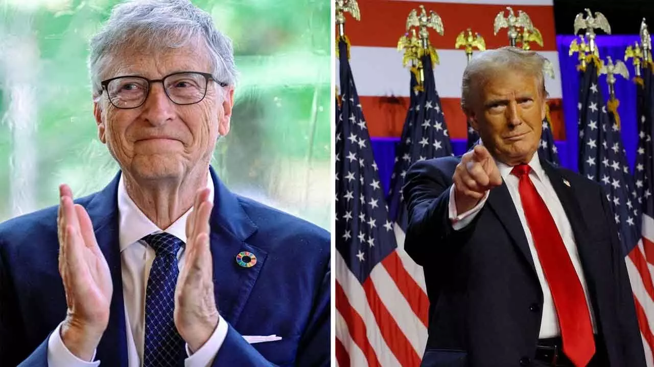 Bill Gates Congratulates Donald Trump