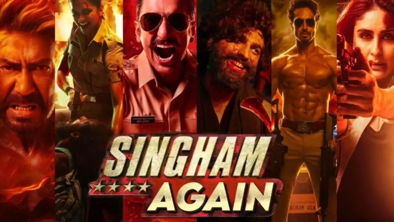 Singham Again Box Office: Action Film Becomes the Highest-Grossing Movie in the Franchise