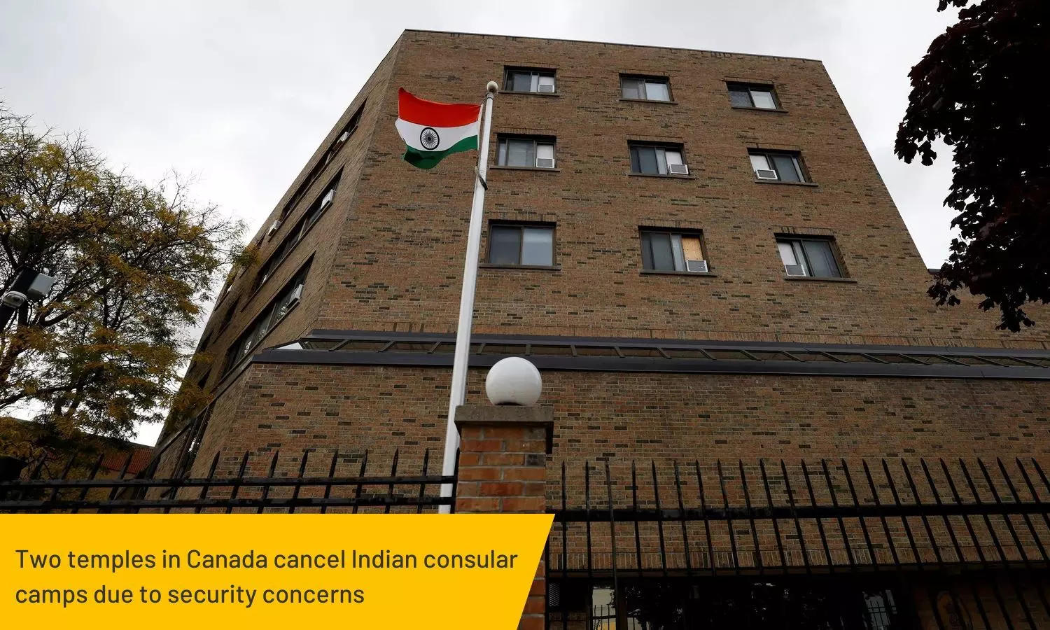 Canada Temples Cancel Indian Consular Camps Amid Security Concerns