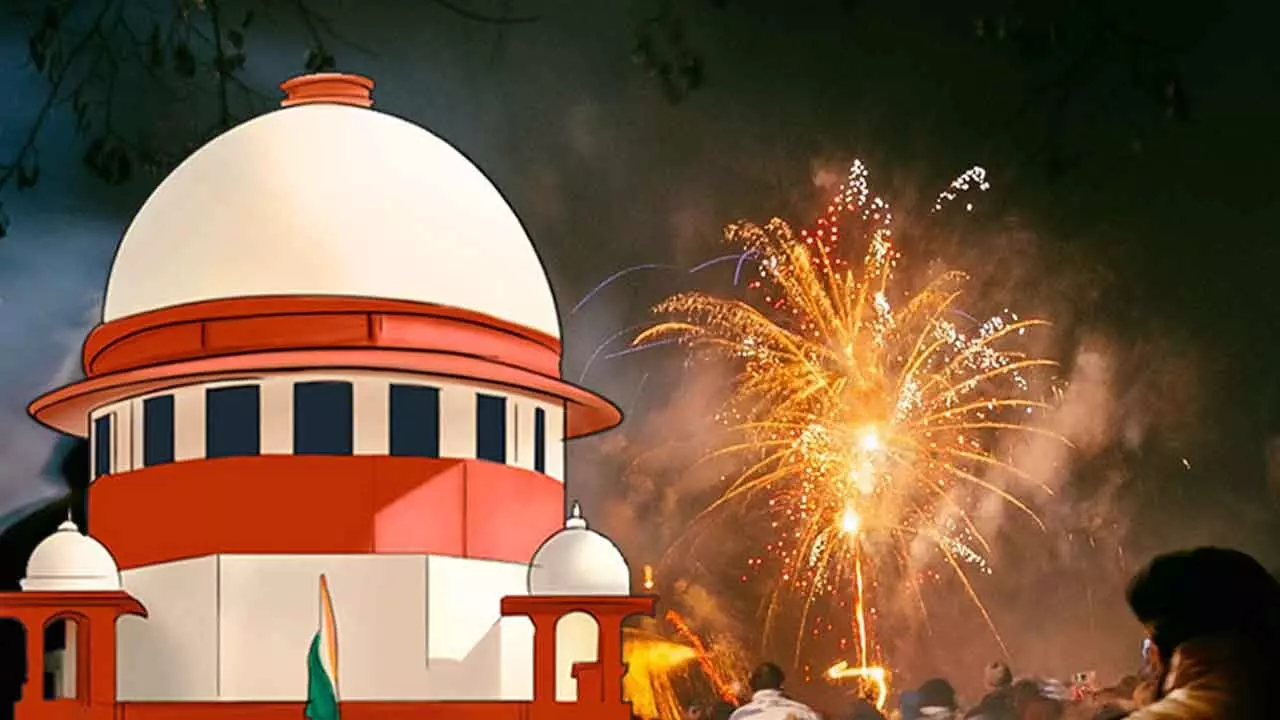 SC Urges Delhi Govt To Decide On Yr-Round Firecracker Ban