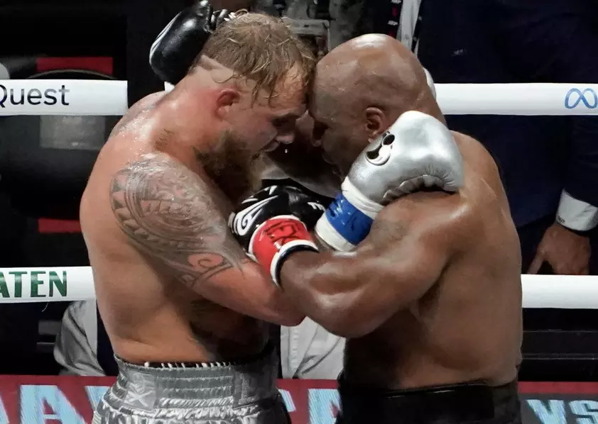 At 58, boxing legend Mike Tyson rivals Jake Paul in professional bout; Paul couldnt deliver the knockout!