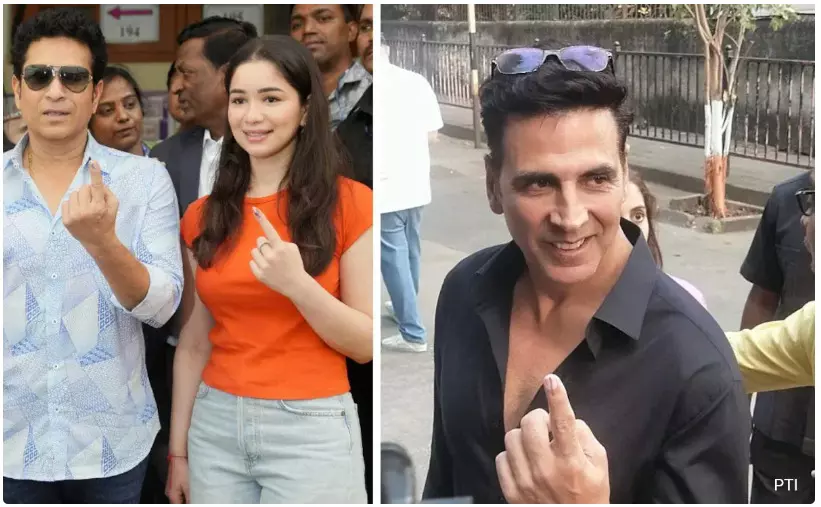 Maharashtra Elections 2024: Celebrities Cast Their Votes Amid Polling