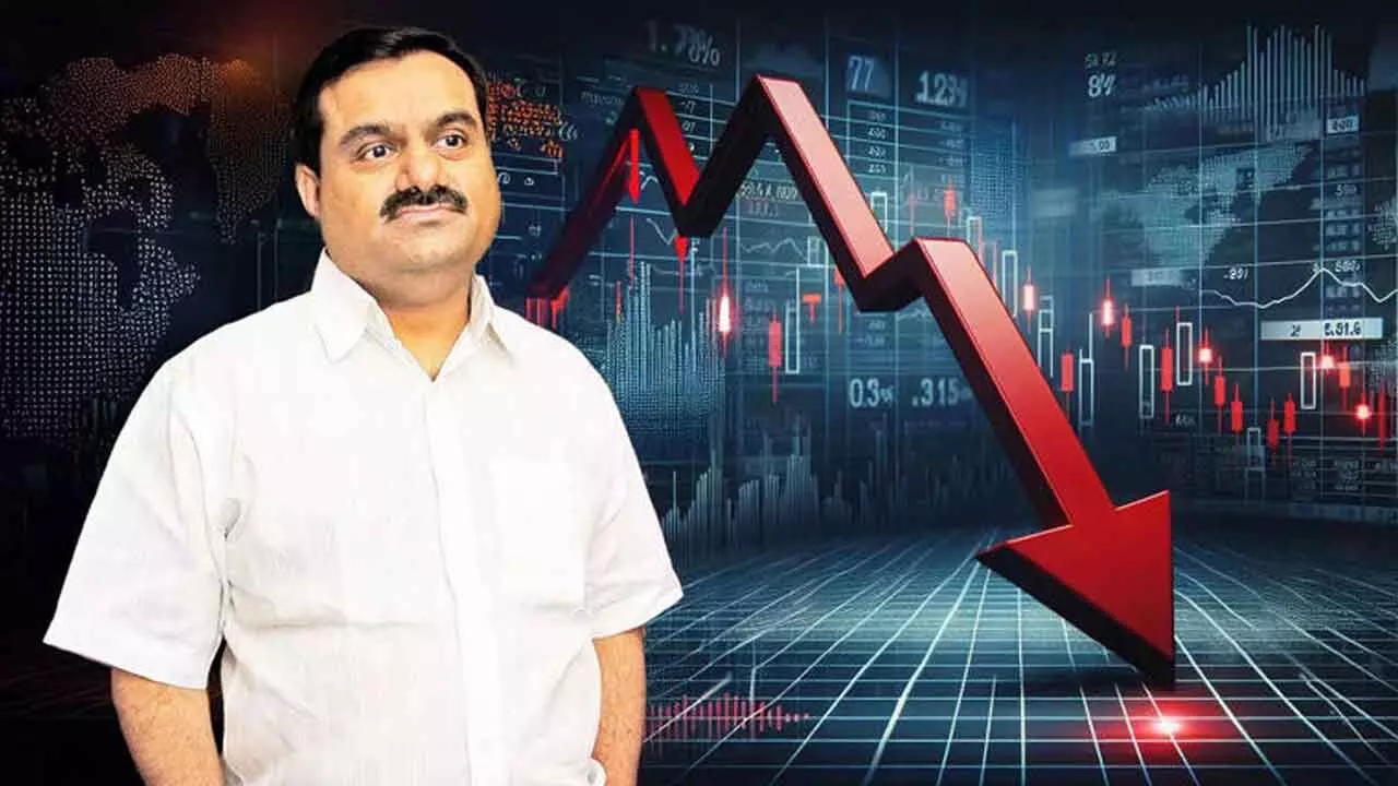 Adani Shares In Freefall: Fresh Fiasco Wipes Out Rs 2.45-Trn Mcap