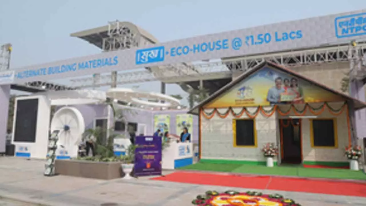 In A First, NTPC Unveils Fly-Ash Eco-House That Costs Rs 1.5 Lakh