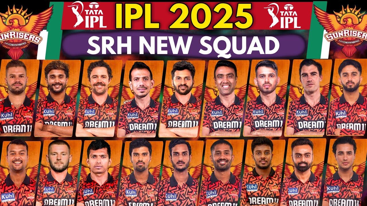 SRH IPL 2025 Players List A Balanced Squad with Key Additions