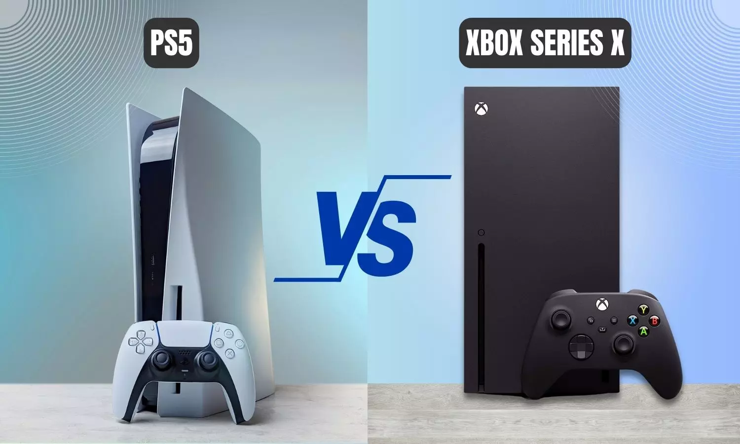 Gaming consoles: PS5 vs. Xbox Series X