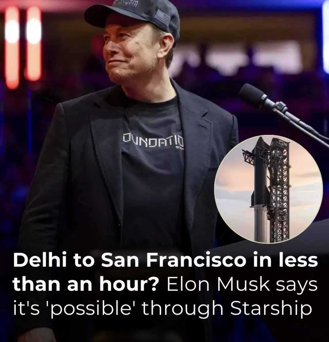 Delhi to San Francisco in less than 30 minutes: A new era of travel with SpaceX