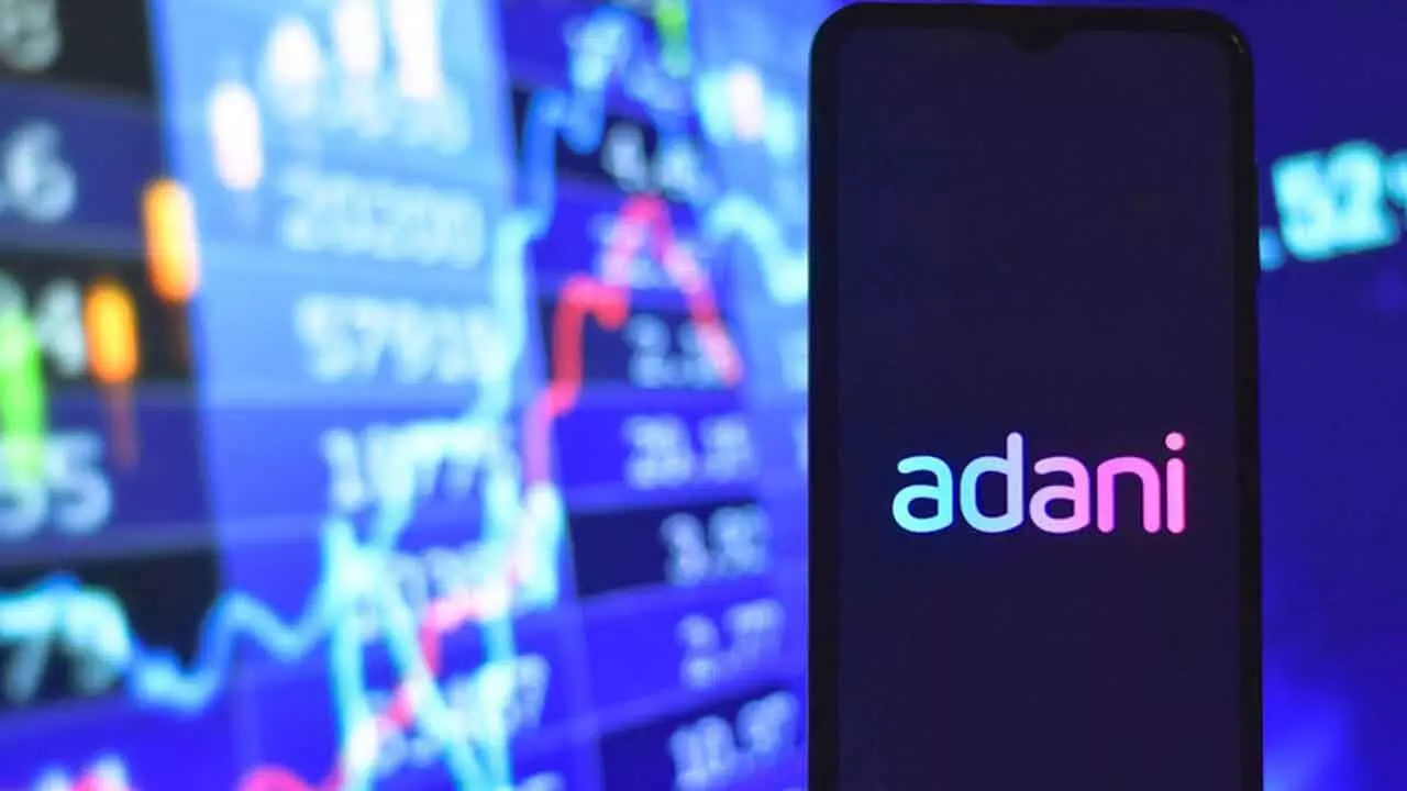 Five Adani Group Firms Settle Lower; Adani Green Tanks 8%