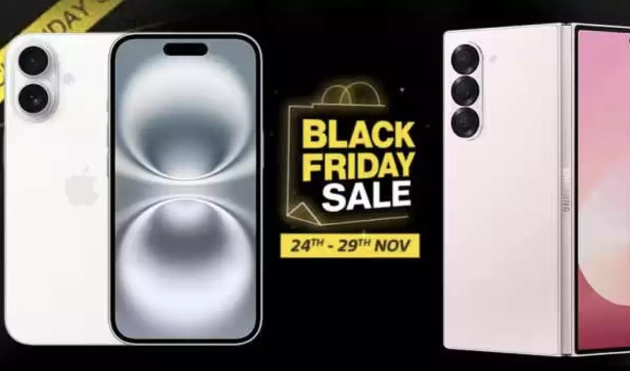 Flipkart Black Friday Sale: Big discounts on iPhones Plus, and Samsung Galaxy Z Fold 6