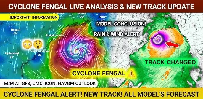 Fengal Cyclone in Bay of Bengal: Impact on South Coast and Rayalaseema Districts