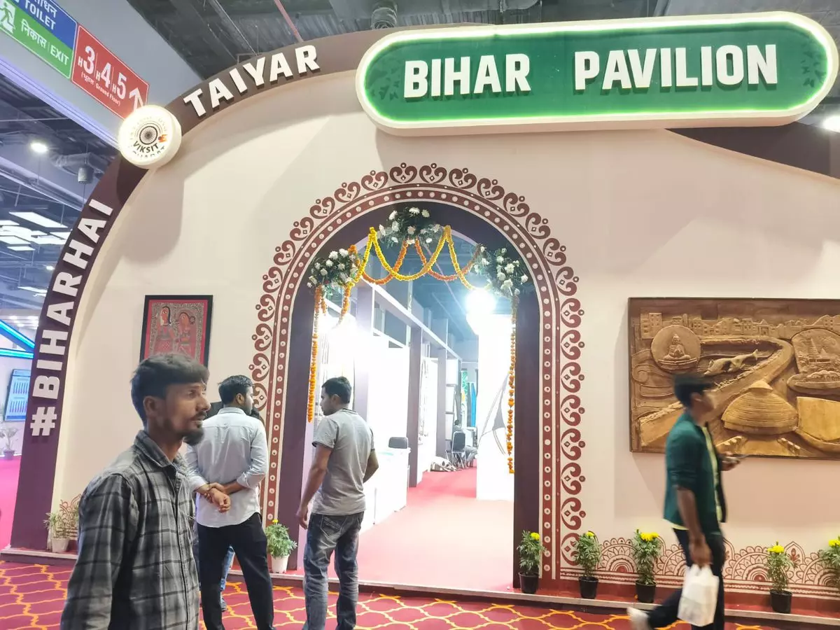 Bihar Pavilions display at India International Trade Fair wins Gold award