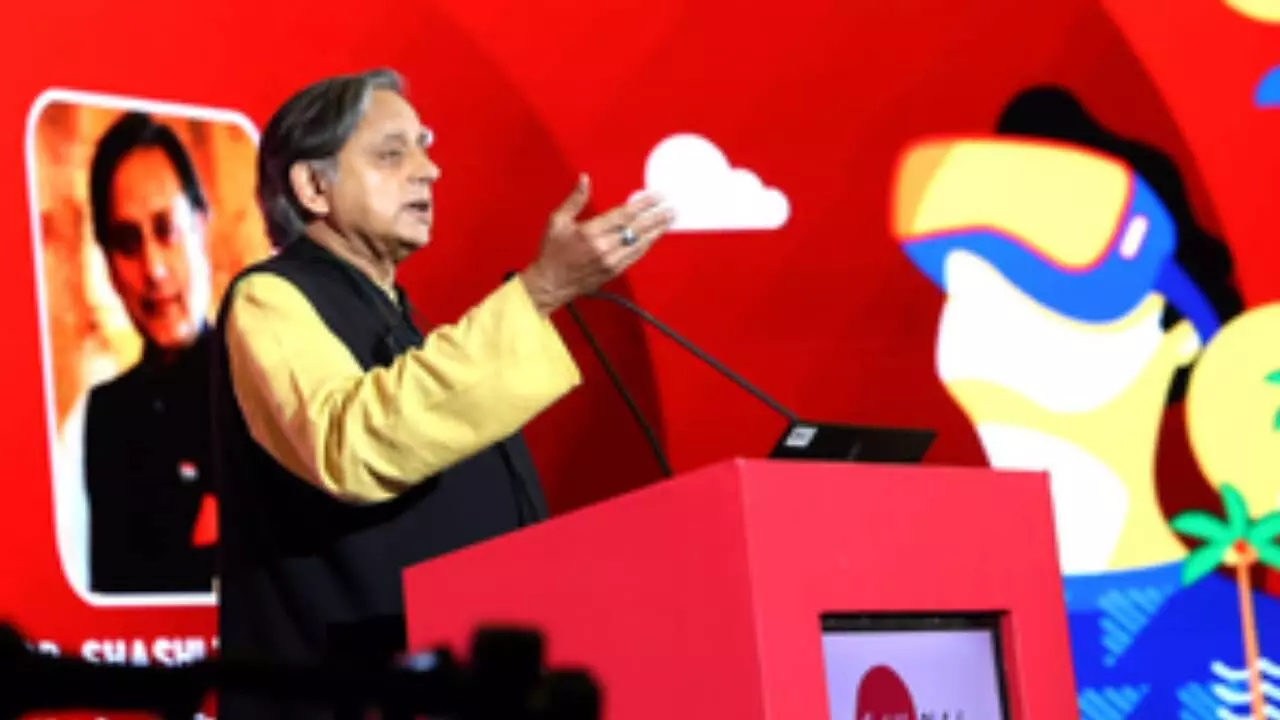 Kerala a jewel in Indias startup crown: Tharoor