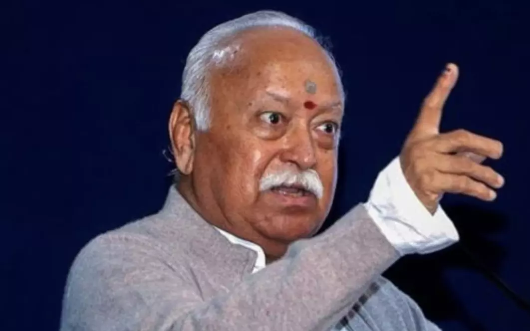 RSS Chief Mohan Bhagwat warns against declining population growth rate in India, calls for unity