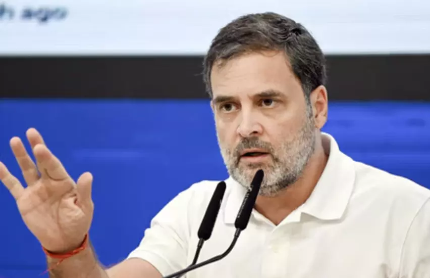 Rahul Gandhi criticizes government over economic struggles: Indian economy benefits go only to the few