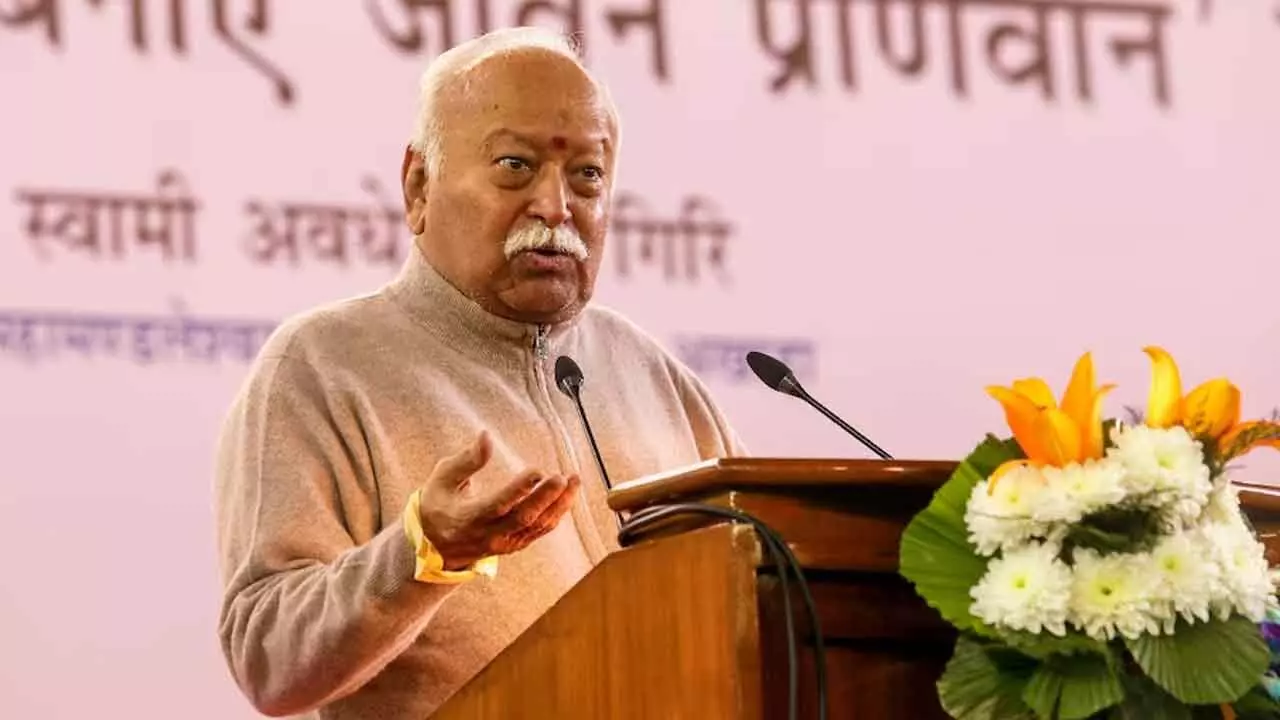 We Need More Than 2 Children For Societal Survival: RSS Chief