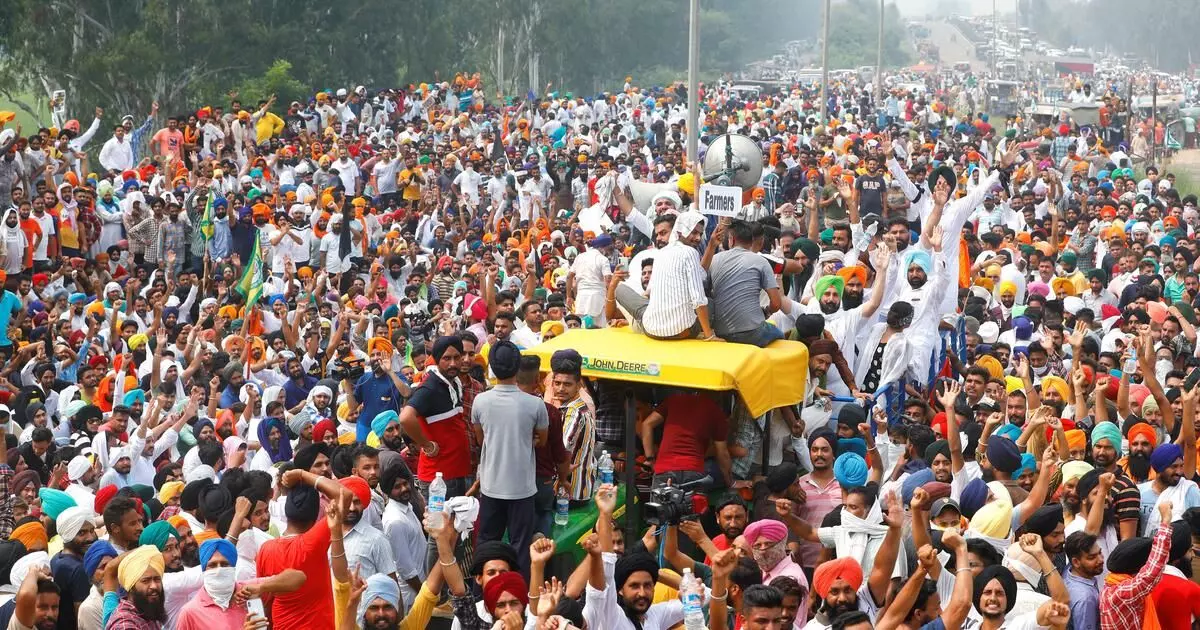 Delhi farmers’ protest: Security tightened as march disrupts key routes