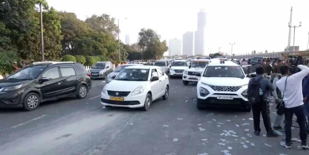 Farmers vacate protest site, traffic resumes on Noida Expressway