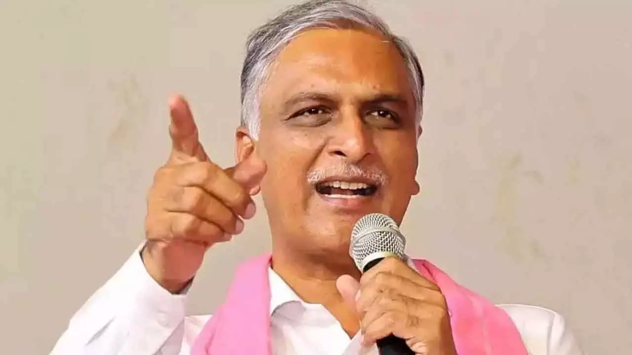 Phone Tapping: Case Booked Against Harish Rao