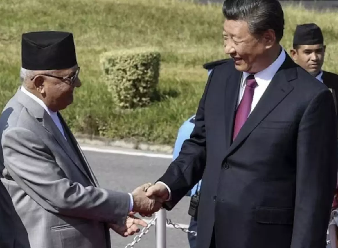 Nepal signs belt and road initiative cooperation agreement with China during PM Oli’s visit