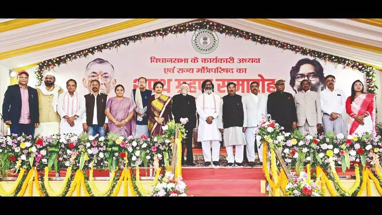 Six JMM MLAs Among 11 Take Oath In Jharkhand