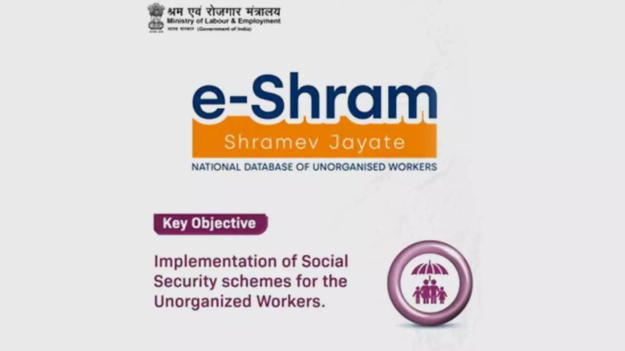 30 Cr Workers Registered On eShram Portal: Centre