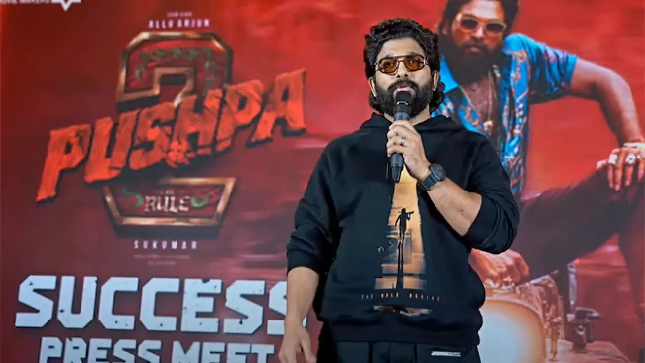 Pushpa 2 Success Meet: Allu Arjun Thanks Pawan Kalyan Amid Family Feud Rumors