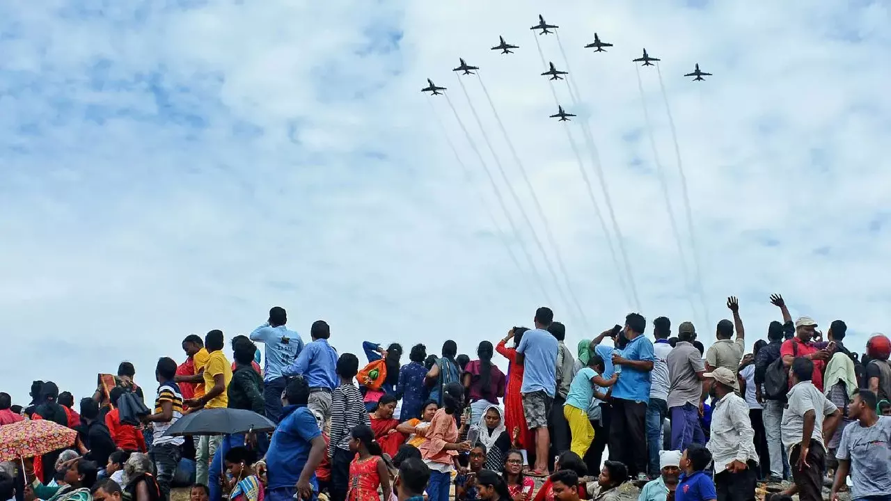 Traffic Diversions in Hyderabad for IAF Air Show over Hussain Sagar on December 8