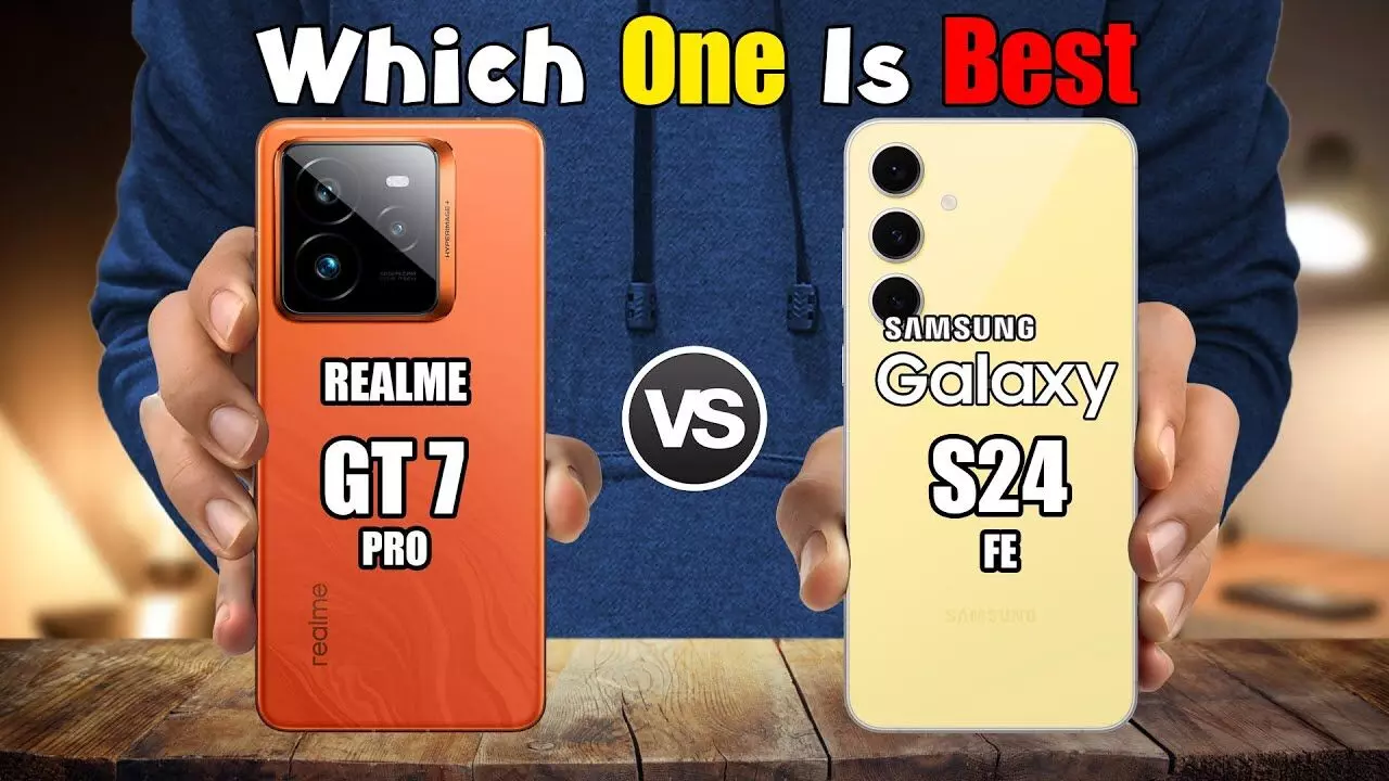 Realme GT 7 Pro vs Samsung Galaxy S24 FE: Smartphone Faceoff