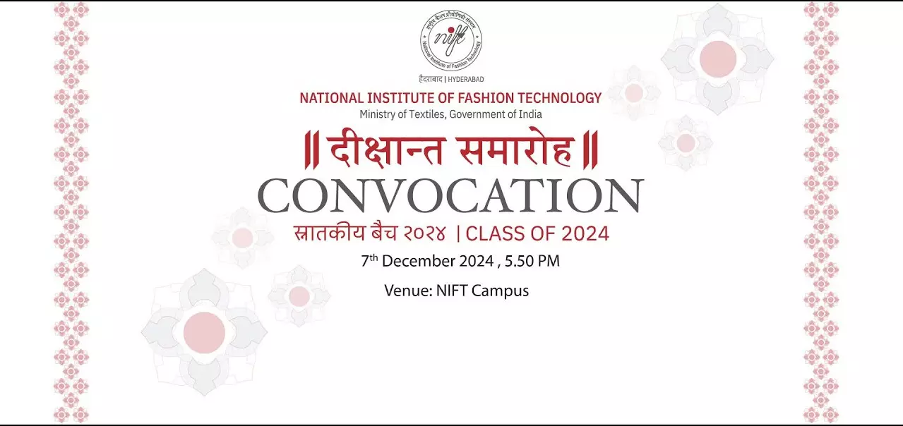 NIFT 27th Convocation Ceremony Held at Hitech City