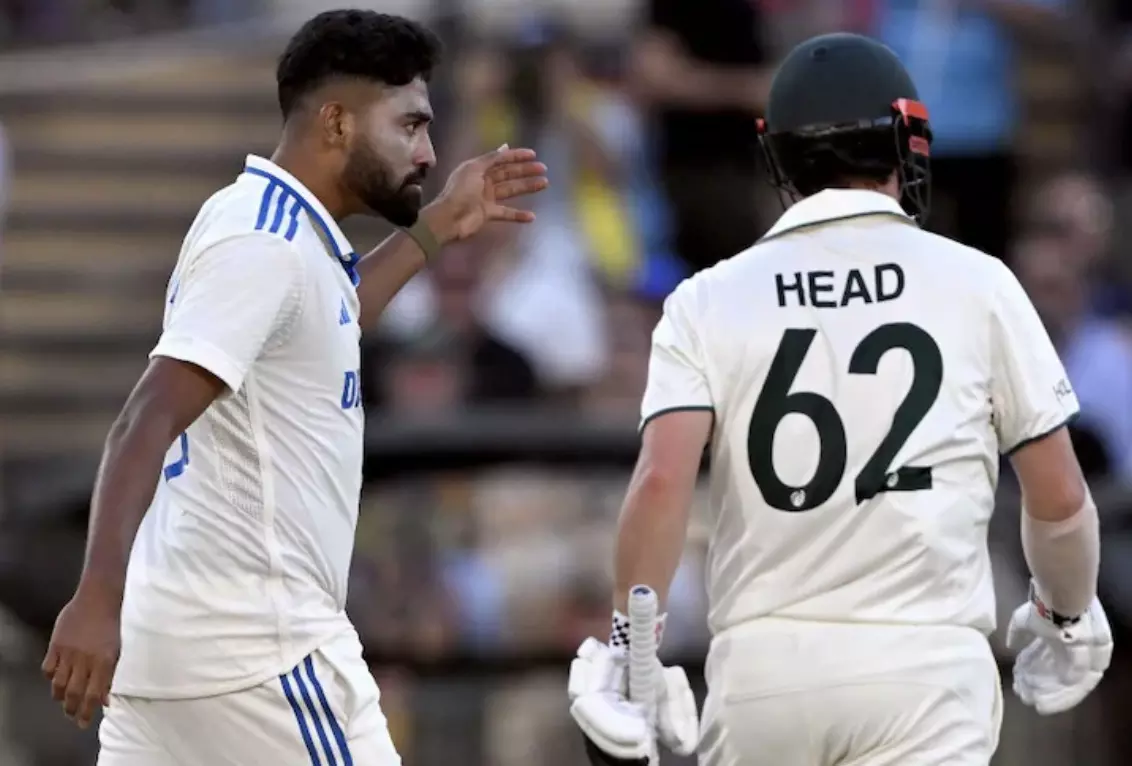 ICC penalizes Mohammed Siraj and Travis Head over heated exchange in Adelaide Test