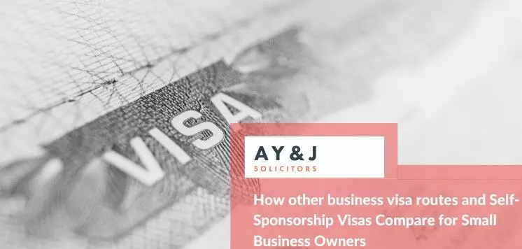 How other business visa routes and Self-Sponsorship Visas Compare for Small Business Owners