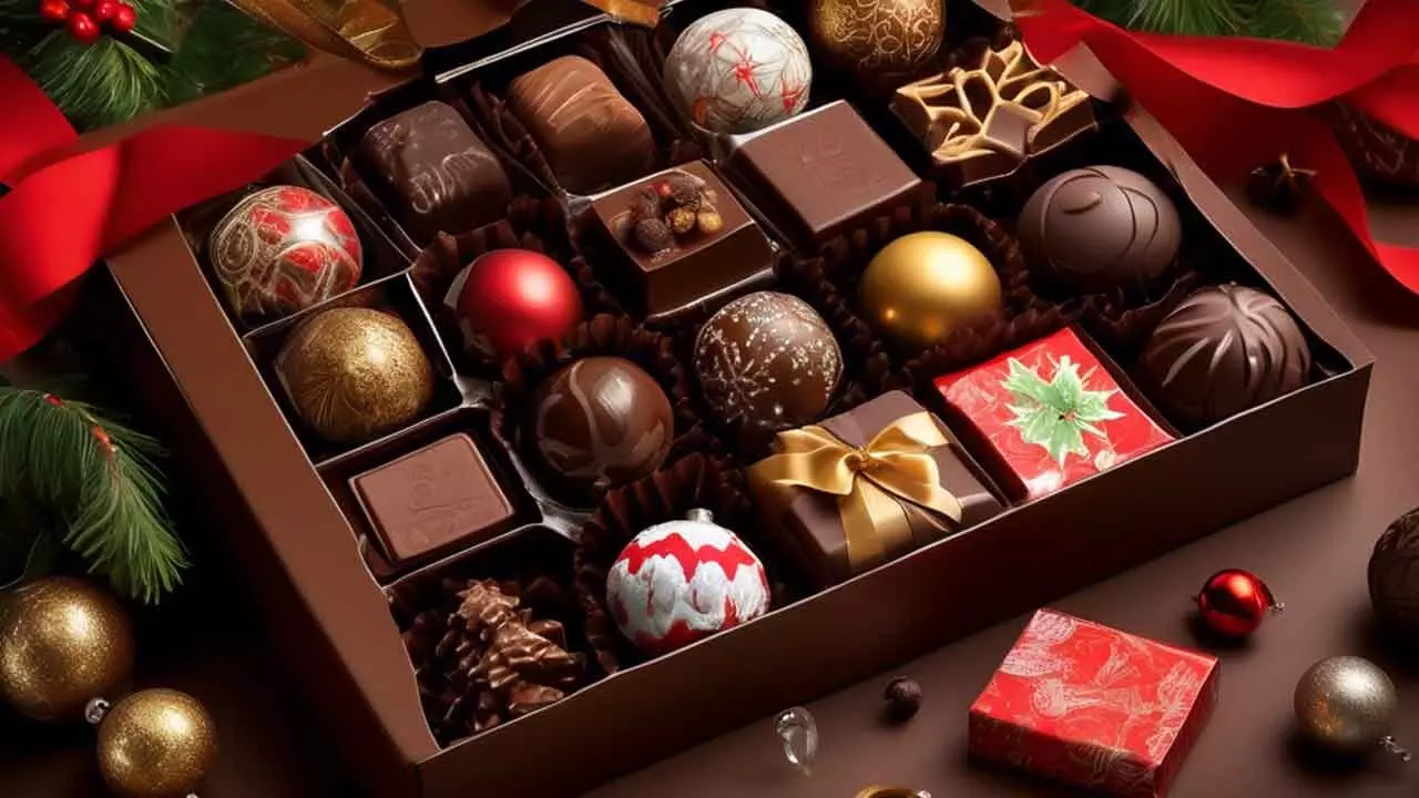 Chocolate, The Flavour Of The Christmas Season