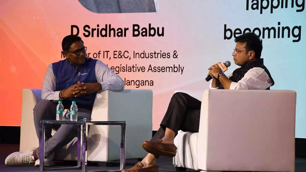 Focus On Building AI Talent To Attract 150 New GCCs To Hyd: Sridhar Babu