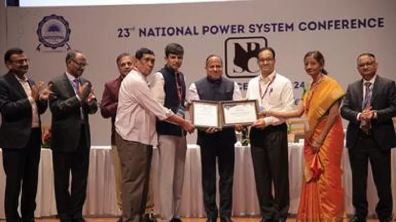 CMD of Transco Krishnas Bhaskar  receives “LDC Excellence Award” at IIT, Indore