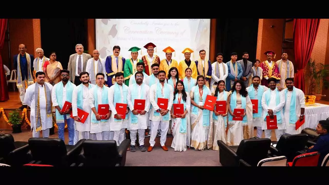 IIP Hyd Honours 1st Batch Of MSc Graduates