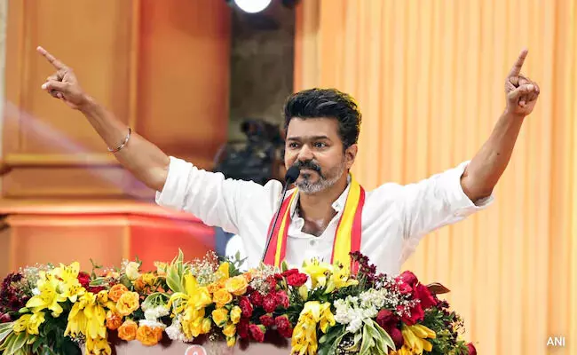 Vijay Slams Amit Shahs Remarks on Ambedkar, Vows to Chant His Name