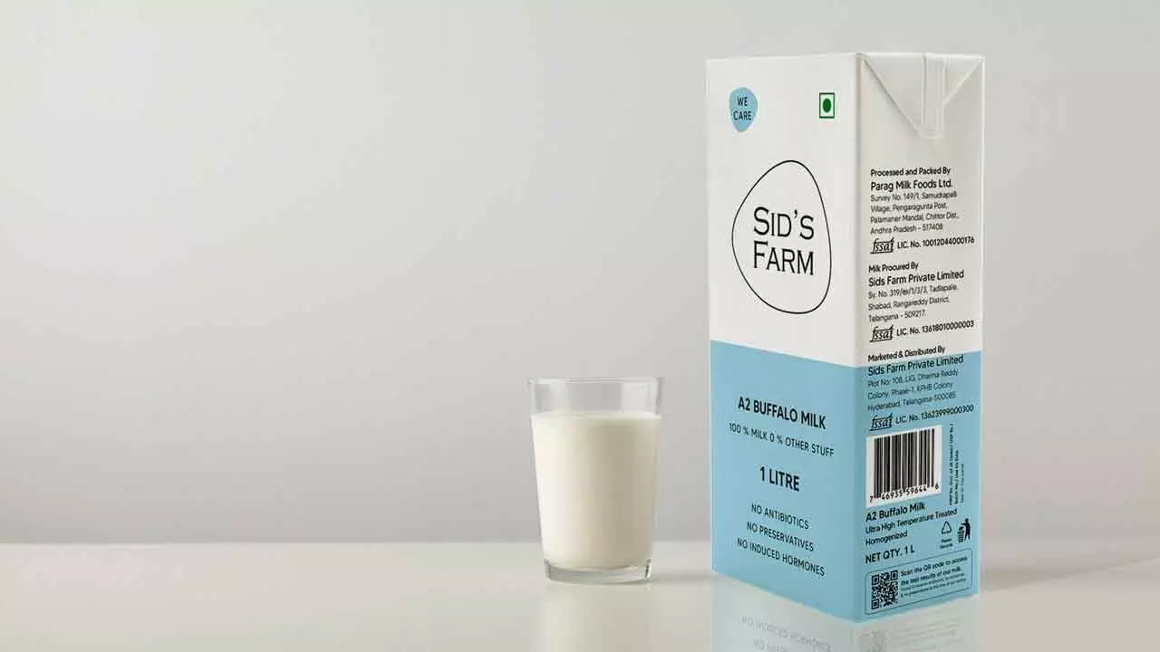 Sid’s Farm Launches 1-Lt Aseptic Pack Of A2 Buffalo Milk