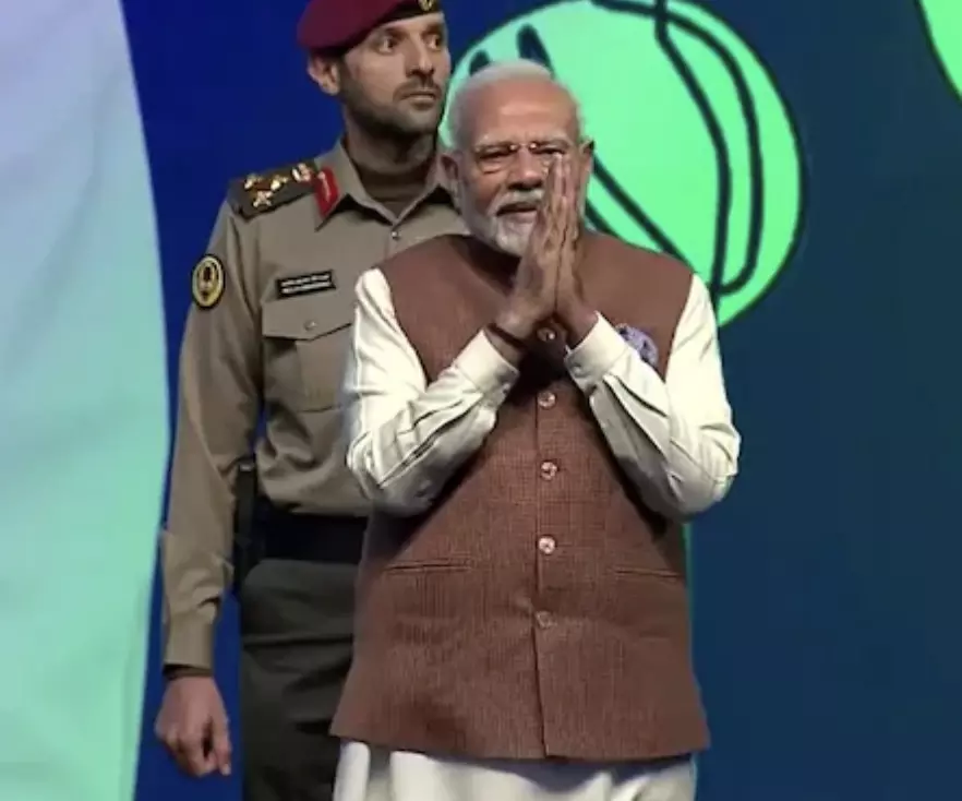 PM Modi addresses Hala Modi event in Kuwait: witnessing Mini-Hindustan here