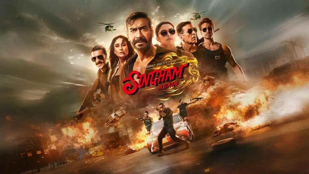 Action Thriller OTT: Multi-Starrer Action Film “Singham Again” Now Streaming Without Rent on OTT!