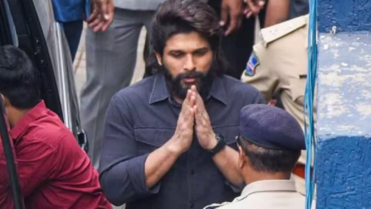 Theatre Stampede Case: Police Grill Actor  Allu Arjun For Over Three Hours