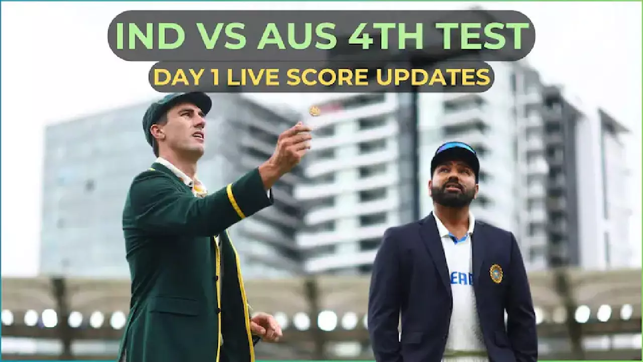 IND vs AUS 4th Test: Boxing Day Clash Begins as Australia Elects to Bat, Sundar Replaces Gill