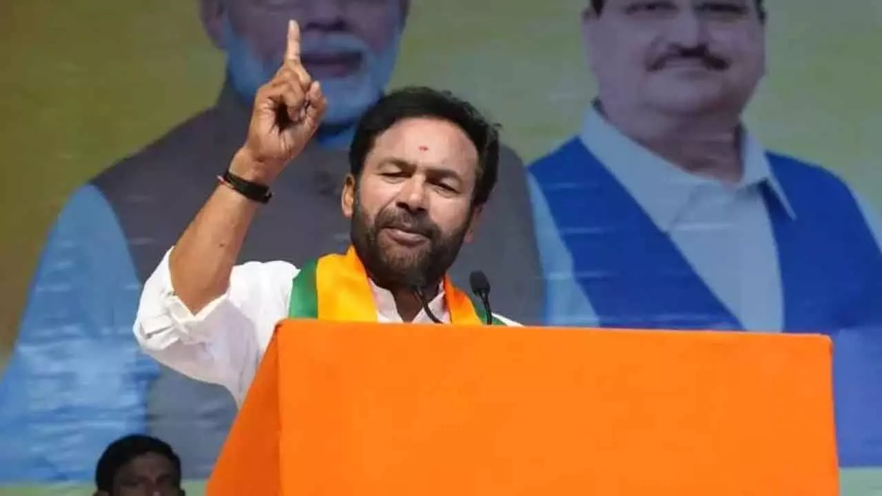 Cong Insulted Ambedkar Several Times: Min Kishan Reddy