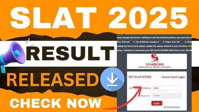 SLAT 2025 Scorecards Released: How to Download Your Results