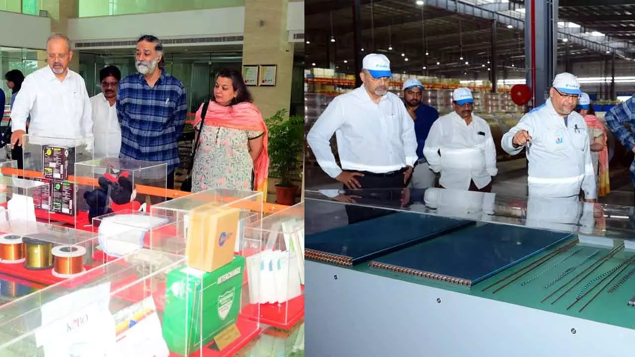 DPIIT Secy Visits Sri City; Lauds Its Role In Atmanirbhar Bharat Mission