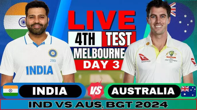 India vs Australia 4th Test Day 3 Live Score: Reddy powers INDs counter-attack to fiery AUS bowlers, 244/7 at Lunch