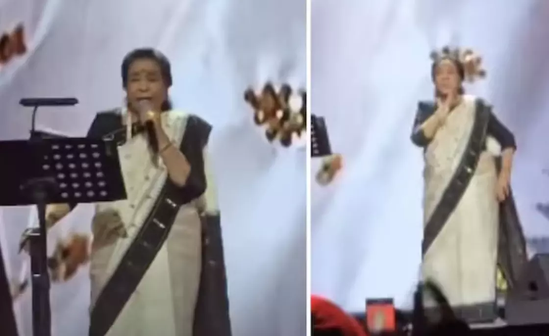 91-year-old Asha Bhosle stuns with Tauba Tauba performance in Dubai