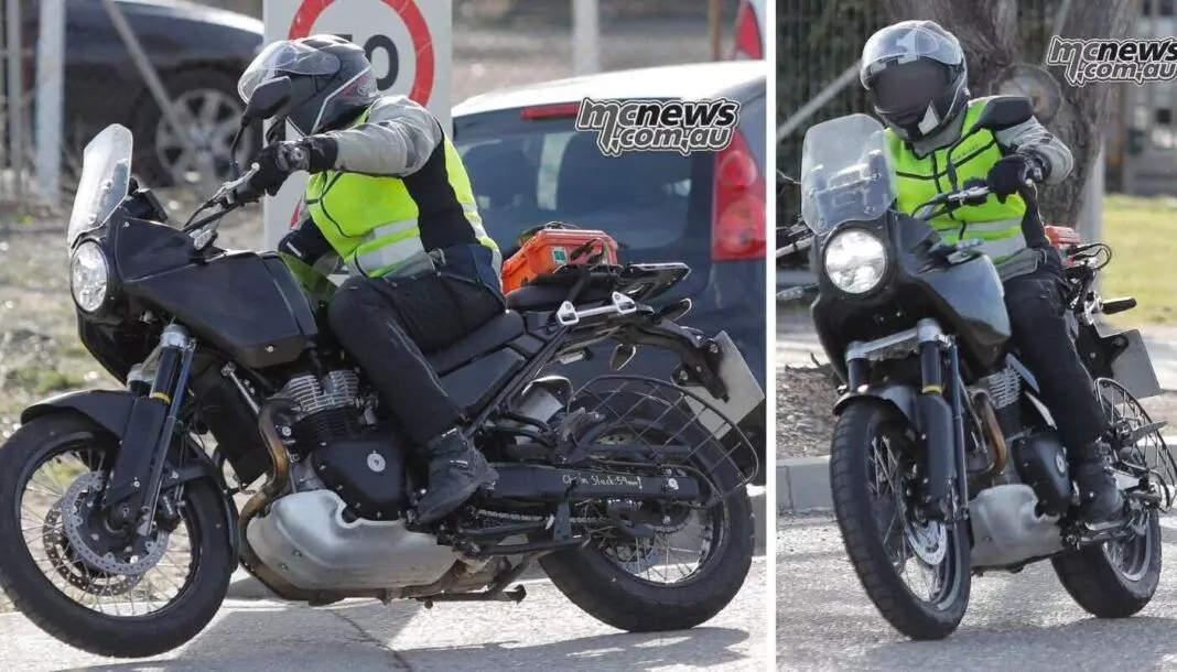 Royal Enfield Himalayan 750 Spy Shots Reveal Production-Ready Design