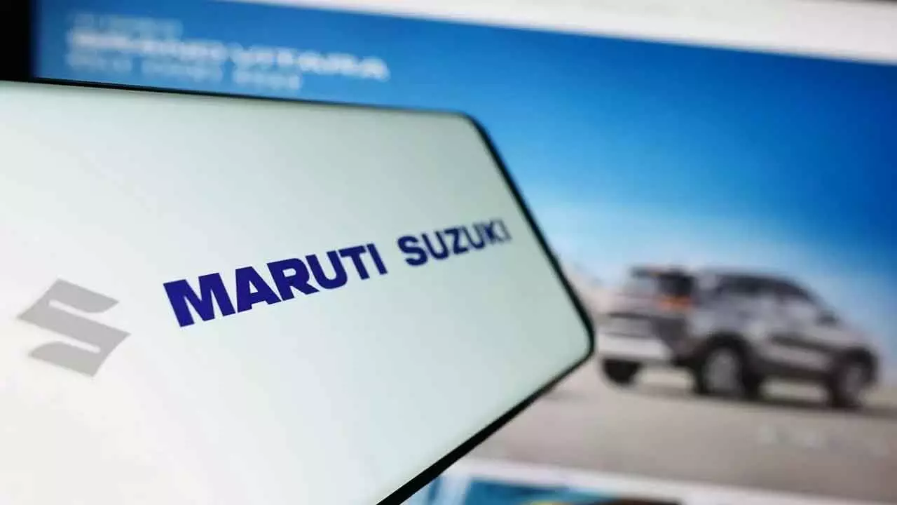 Maruti Climbs Over 3%